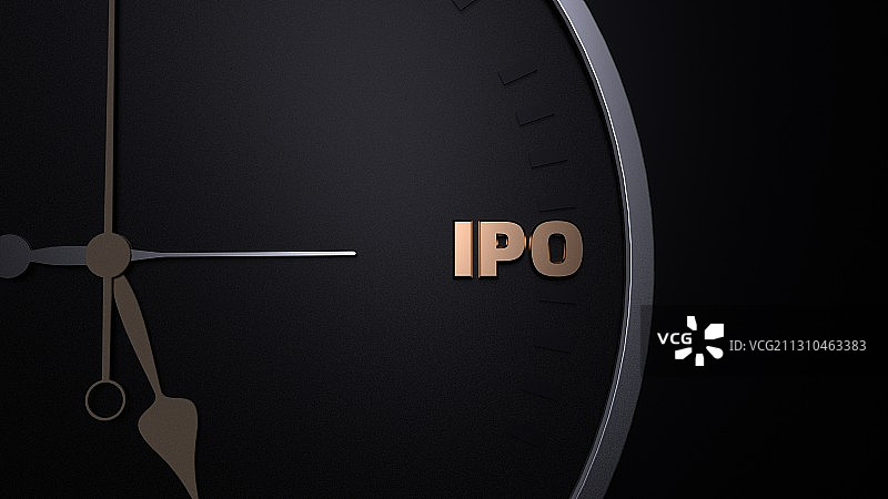 3D渲染企业IPO融资概念插图图片素材