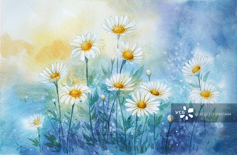 手绘 ▏水彩花卉图片素材