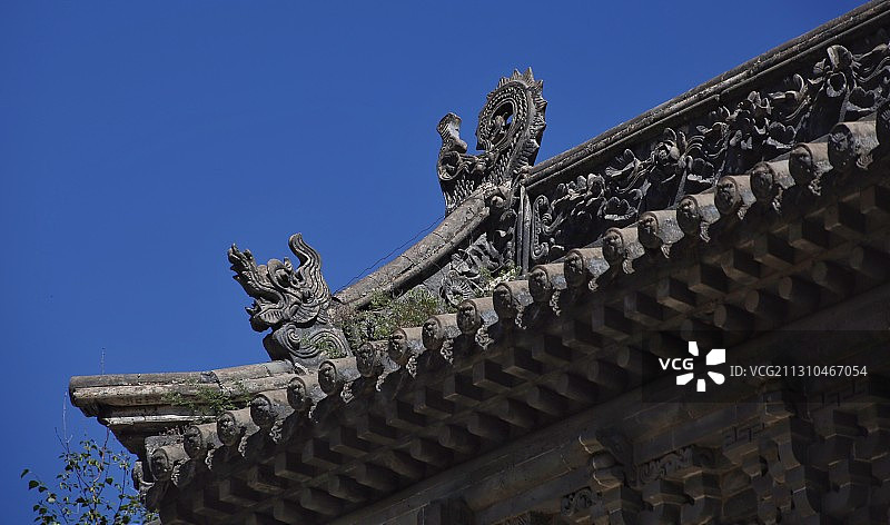 佛教圣地五台山-五爷庙图片素材