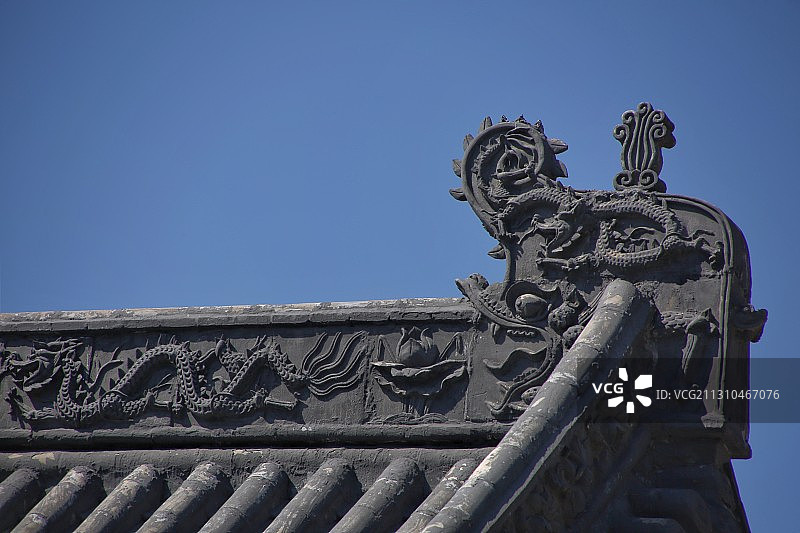 佛教圣地五台山-五爷庙图片素材