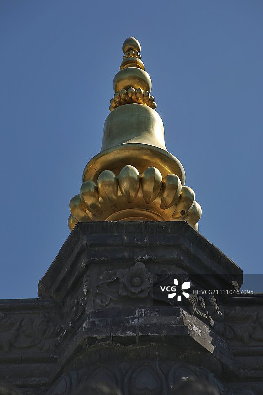 佛教圣地五台山-五爷庙图片素材