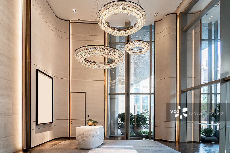 豪华酒店大堂图片素材