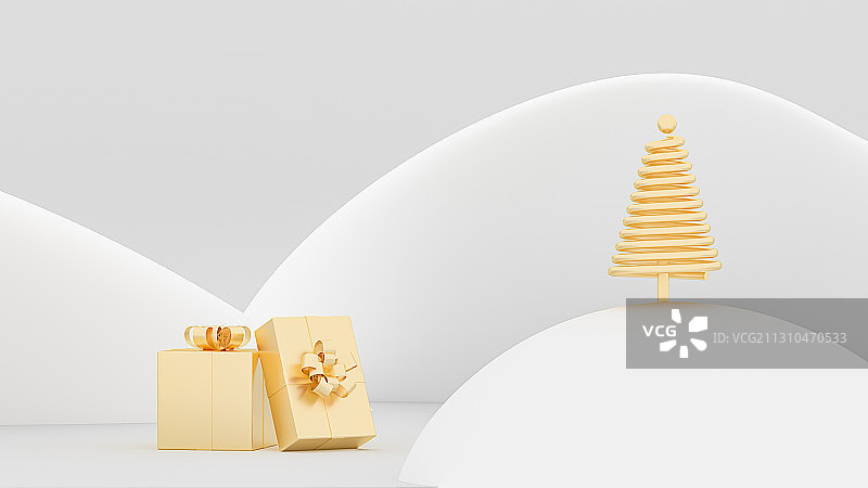 简洁三维渲染场景图片素材