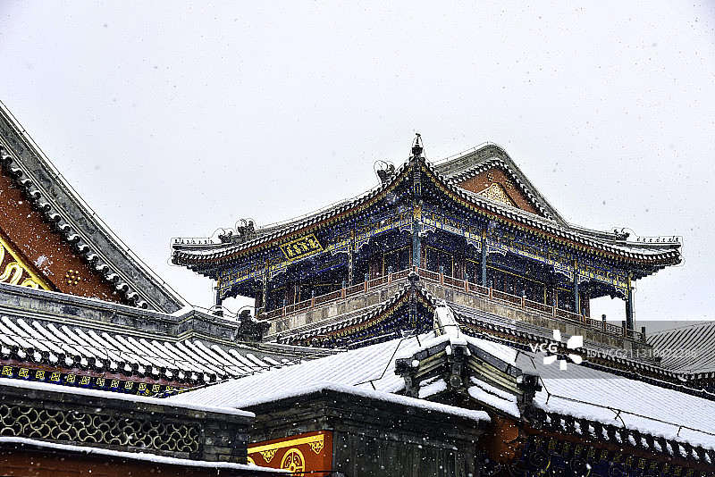 颐和园大戏楼图片素材