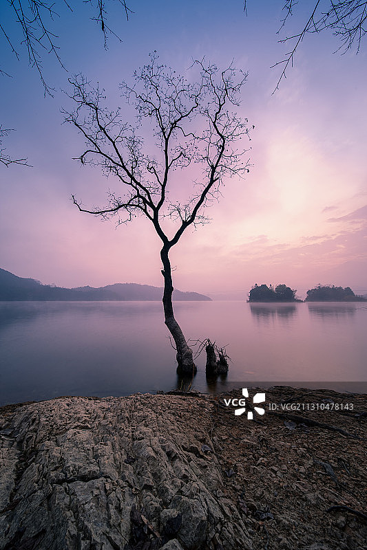 黄山市太平湖图片素材