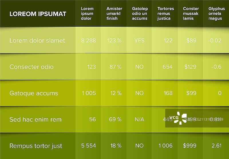 样式数据表模板图片素材