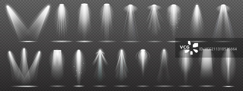 舞台或讲台聚光灯图片素材