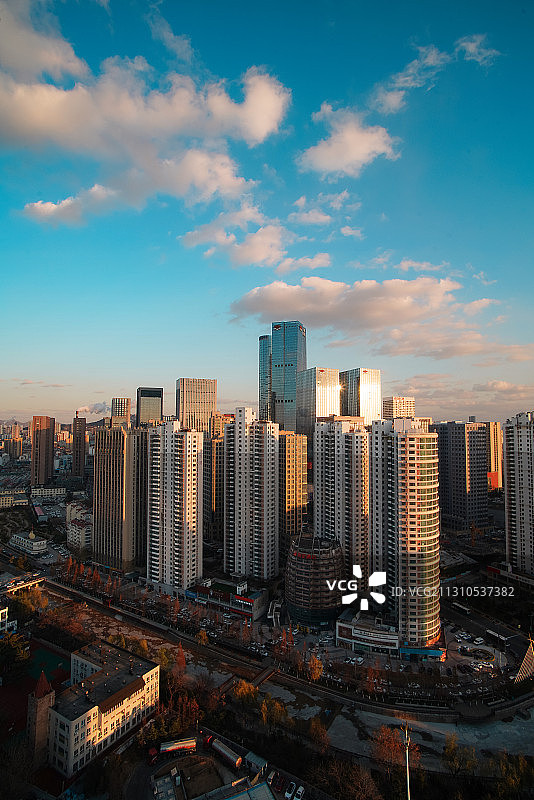 青岛市北一角图片素材