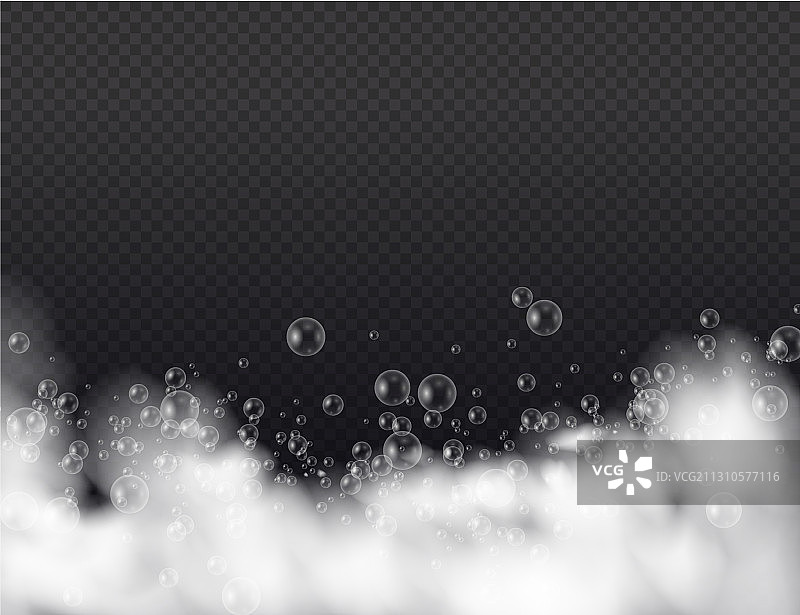 浴缸泡沫气泡图片素材