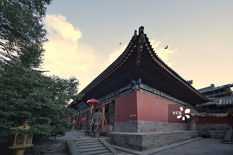 佛教圣地五台山-殊相寺图片素材
