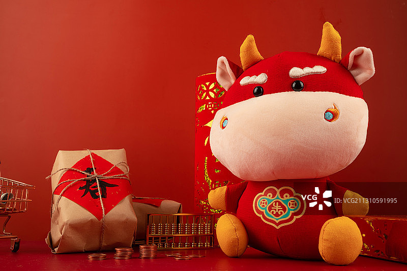 牛年2021年图片素材