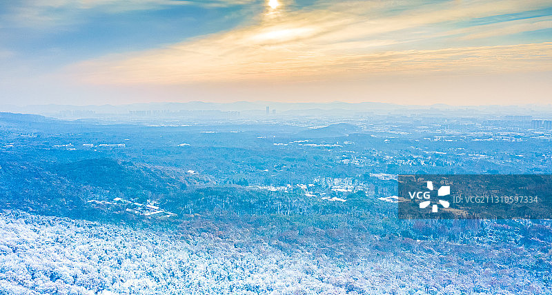 2020 南京初雪图片素材