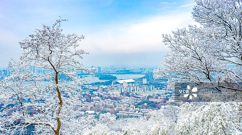 2020 南京初雪图片素材