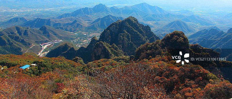 狼牙山秋色图片素材
