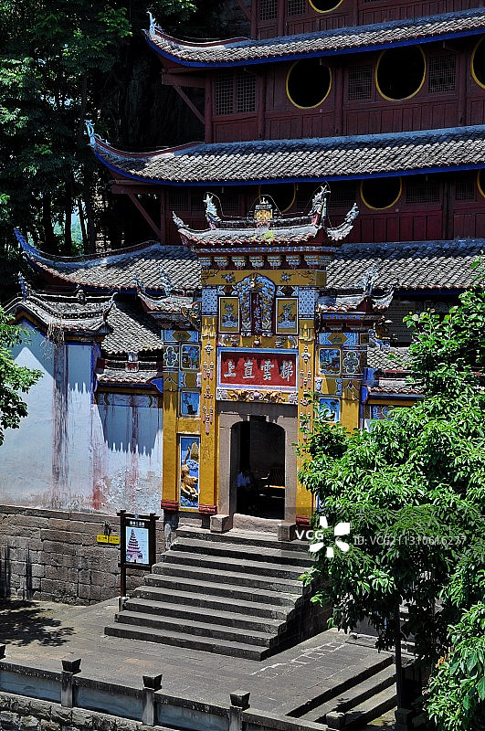 重庆忠县石宝寨 长江上的中国城堡图片素材