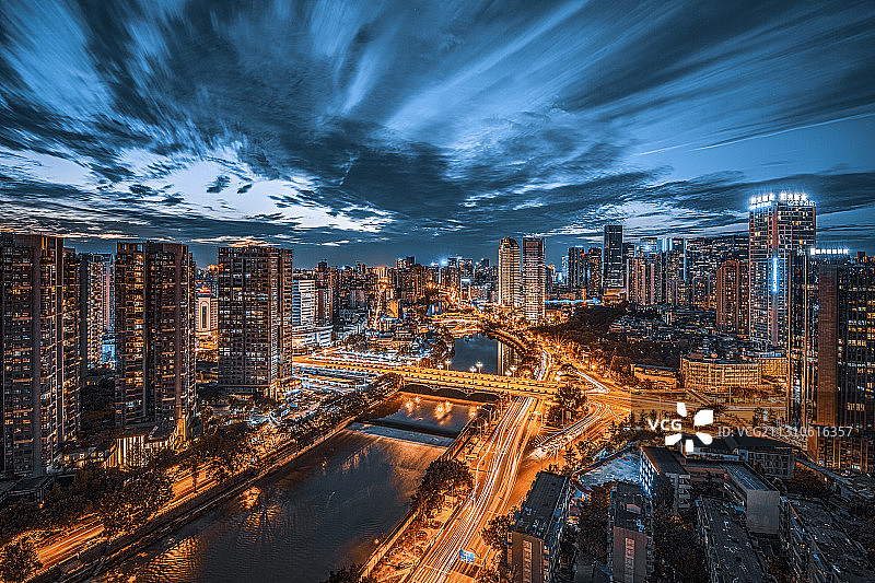 成都九眼桥图片素材