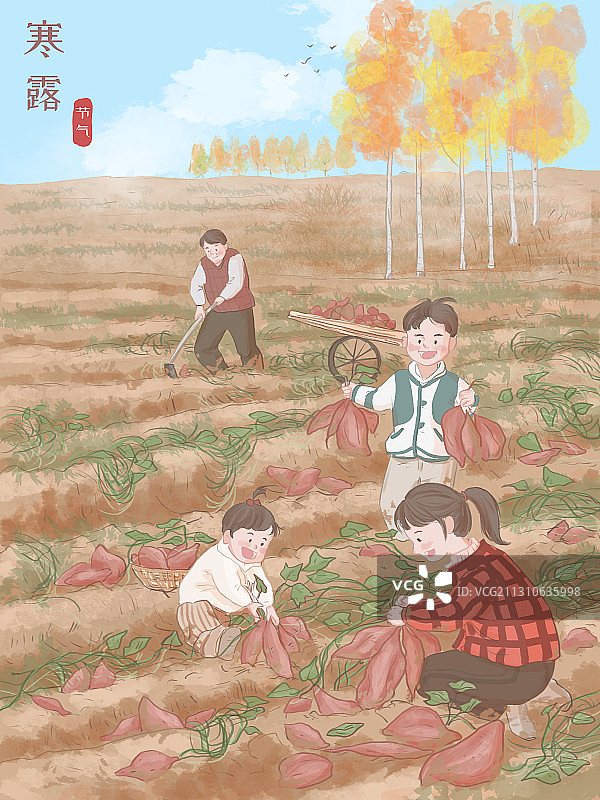 二十四节气——寒露图片素材