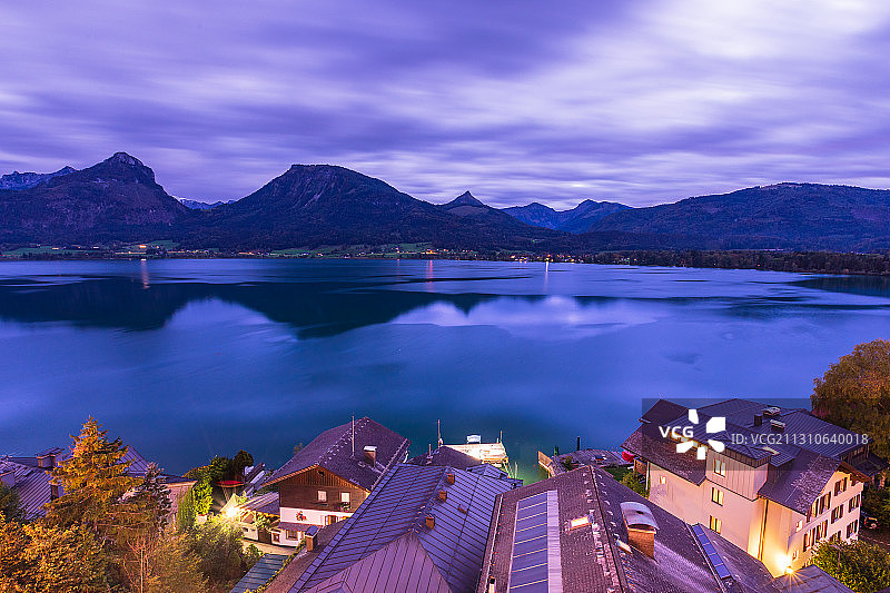 中欧萨尔茨卡默古特地区图片素材