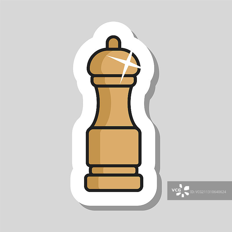 胡椒磨坊香料研磨器图标图片素材