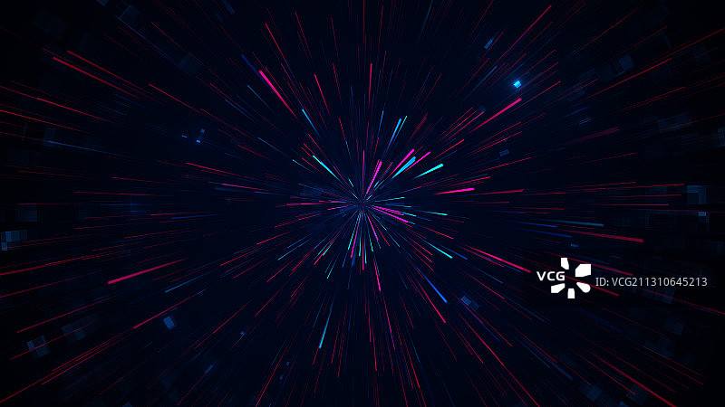 科技粒子通道图片素材