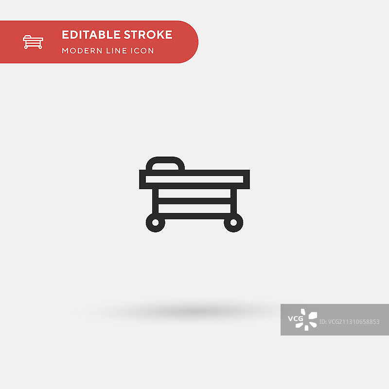 担架简易图标符号图片素材