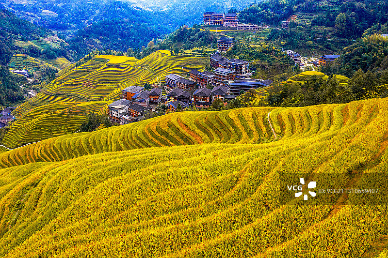 龙脊梯田图片素材