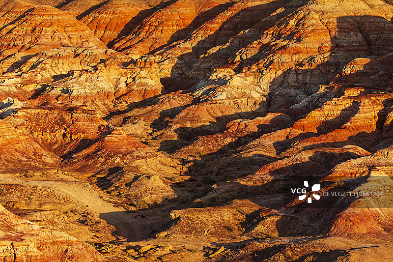 新疆阿勒泰吉木萨尔县——五彩城图片素材