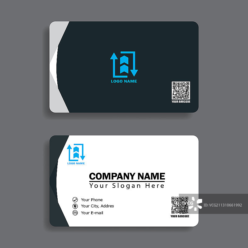 优雅商务名片尺寸3254英寸x2165英寸图片素材