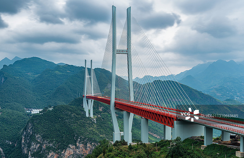 北盘江大桥，世界第一高桥图片素材