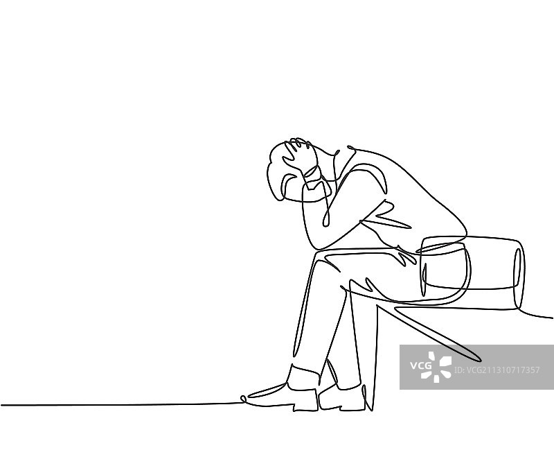 办公室工作压力概念图片素材