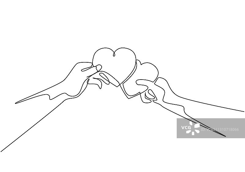 浪漫爱情请柬概念设计图片素材