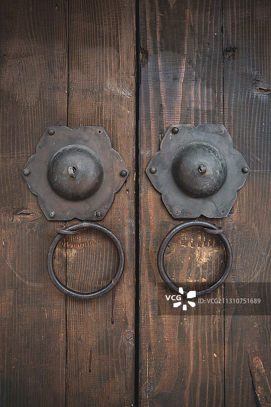 老建筑大门图片素材