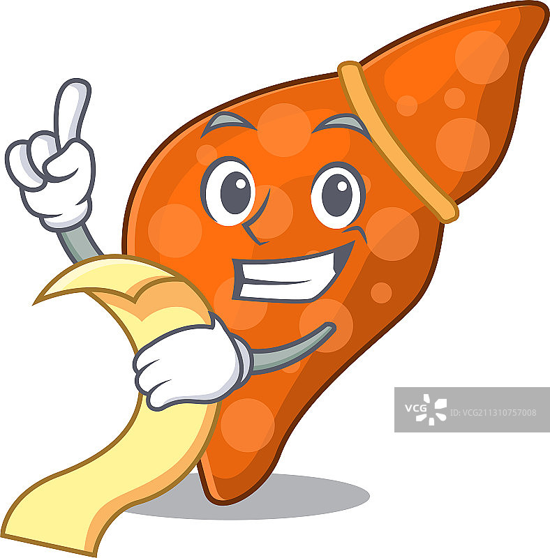 人类肝脏吉祥物角色设计图片素材