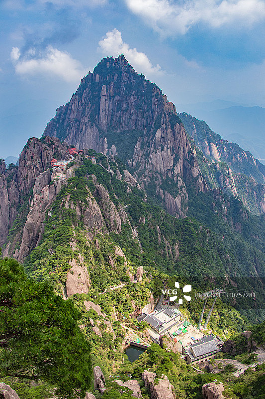 黄山天都峰图片素材