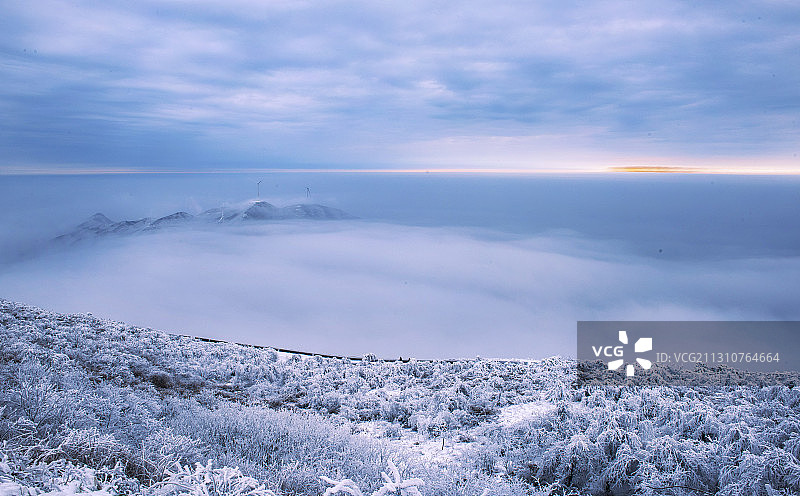 冬日大熊山国家森林公园图片素材