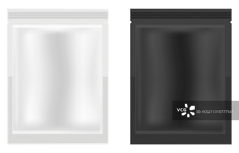 面膜包装面部化妆品胶原蛋白小袋图片素材