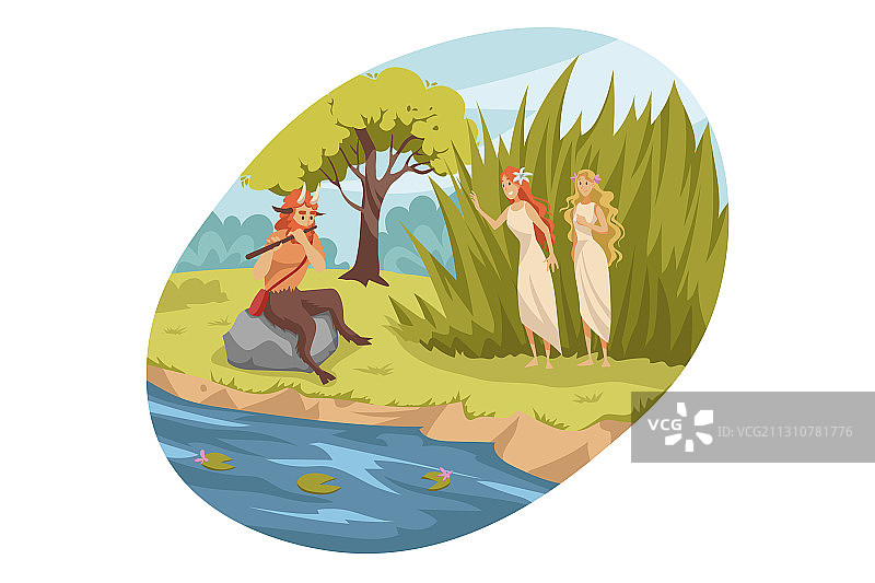 希腊神话：奥林匹斯传奇图片素材