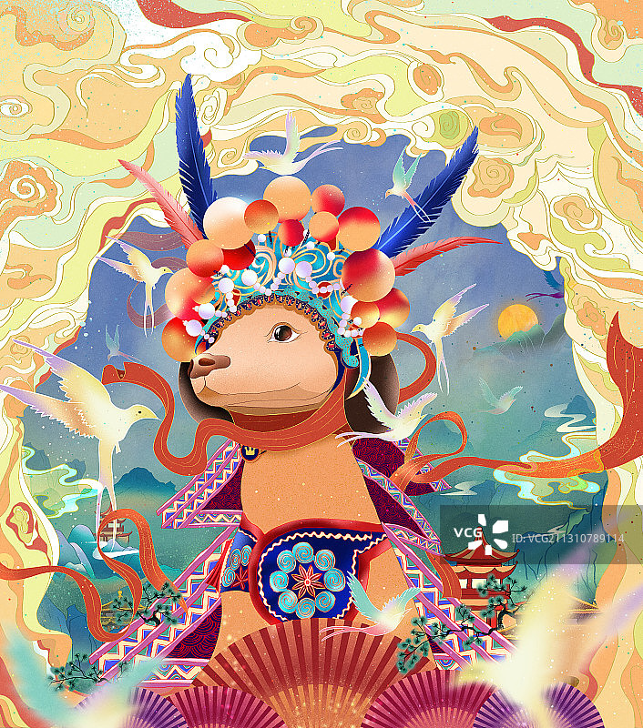 狗年国粹中国传统京剧大戏图片素材