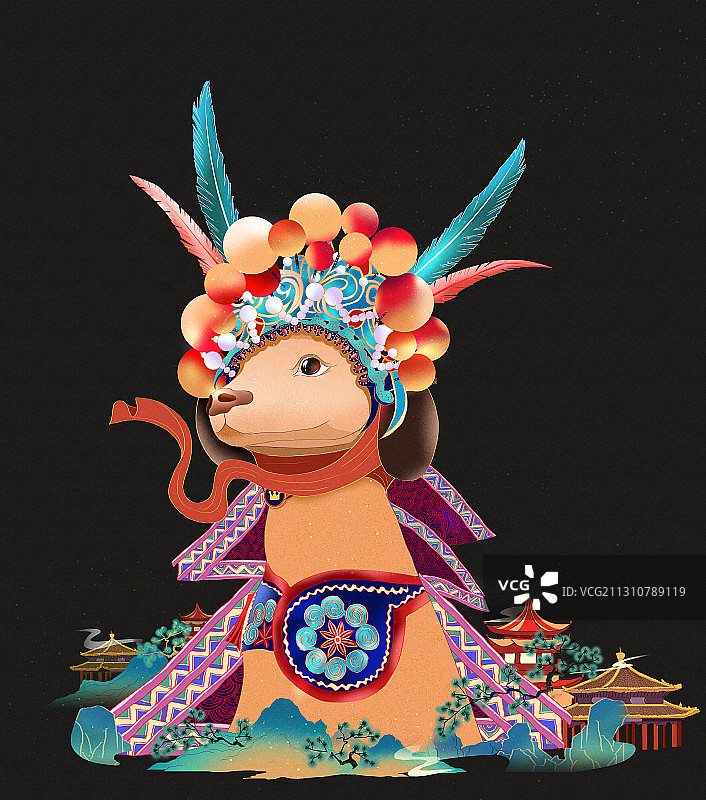 狗年国粹中国传统京剧大戏图片素材