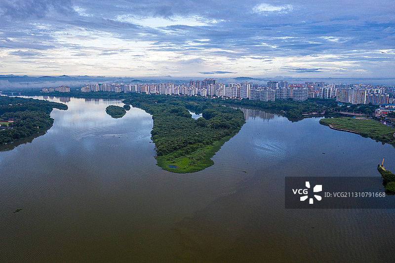 海南琼海嘉积万泉河图片素材