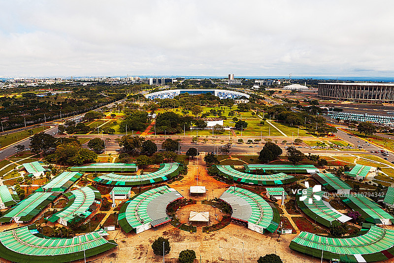 巴西利亚一瞥/南美印象图片素材