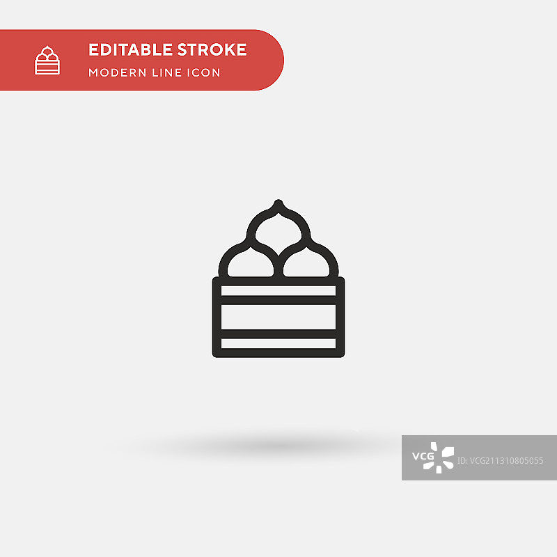 点心简约图标符号图片素材