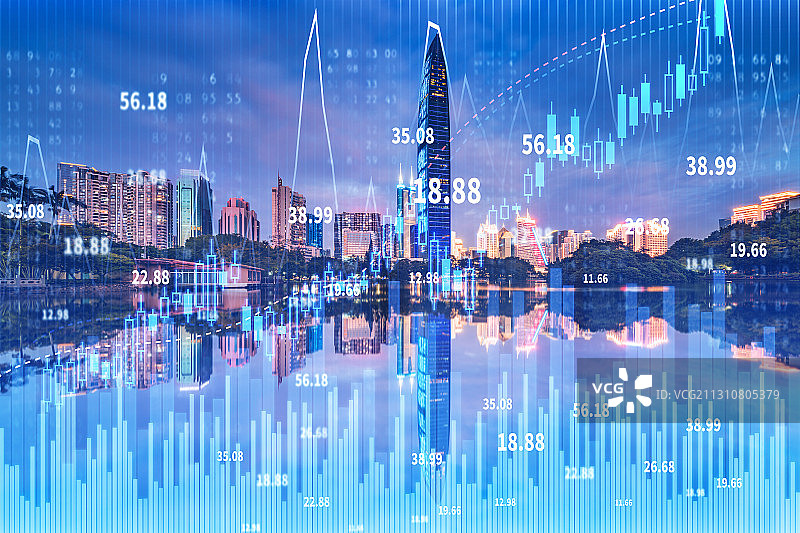 广东省深圳市罗湖区京基100大厦科技展板图片素材