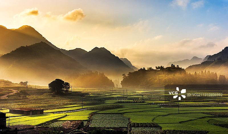 山野田园图片素材