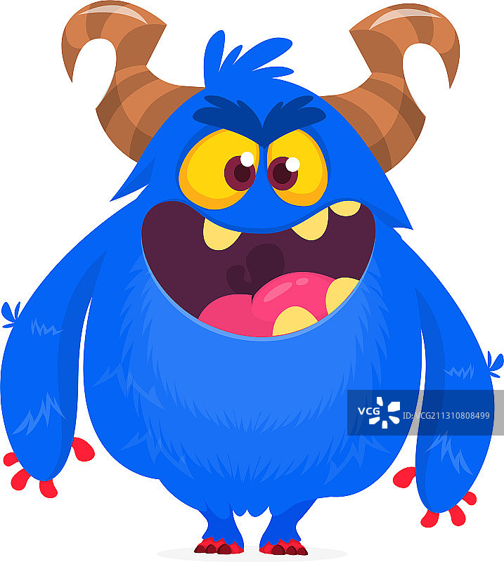 趣味卡通怪物图片素材