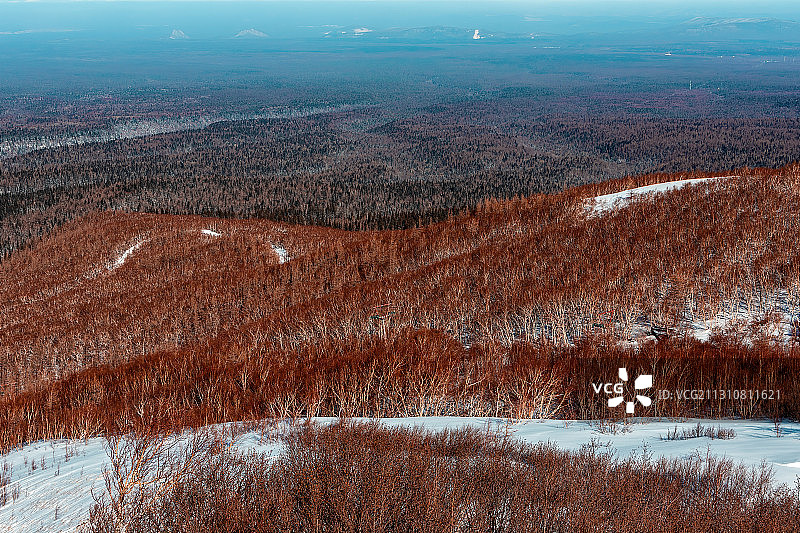 吉林长白山：银装素裹似仙境  分外妖娆美如画图片素材