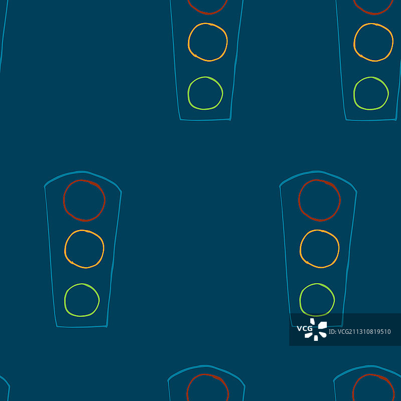 交通标志与红绿灯图片素材