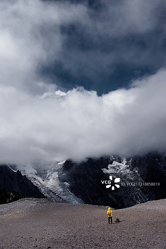 雪山冰川图片素材