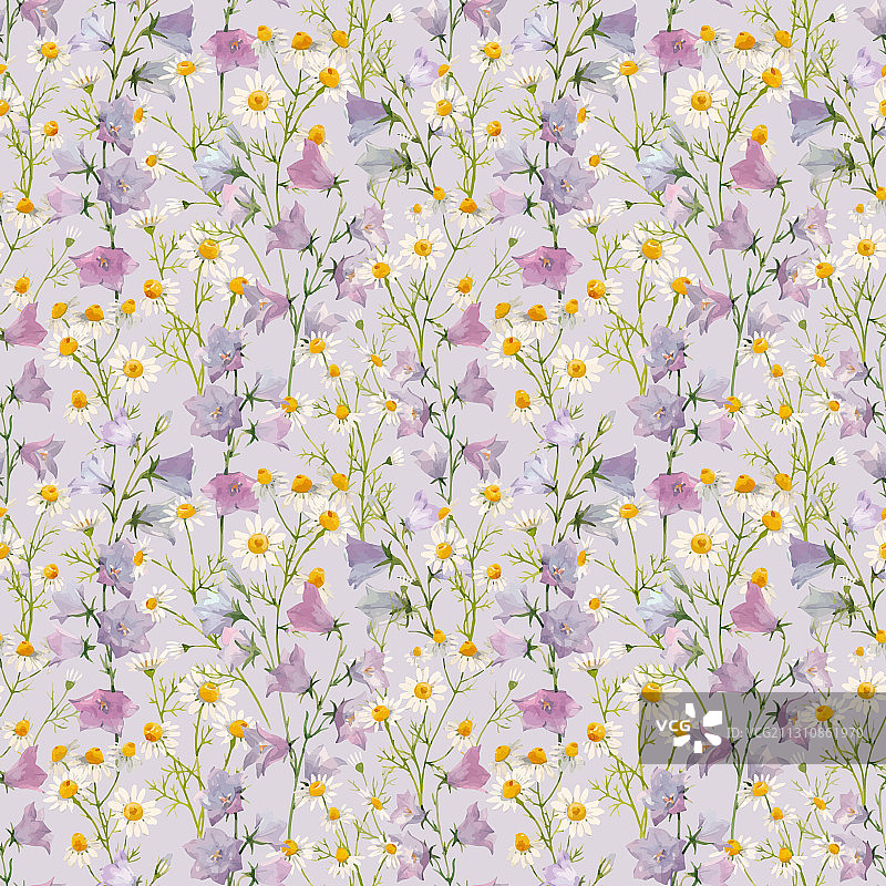 精美无缝花卉图案图片素材