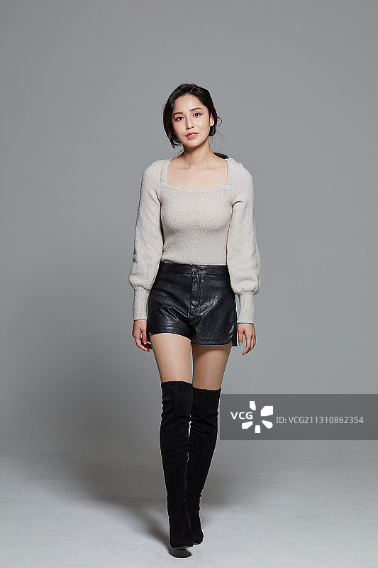 冬季美人图片素材